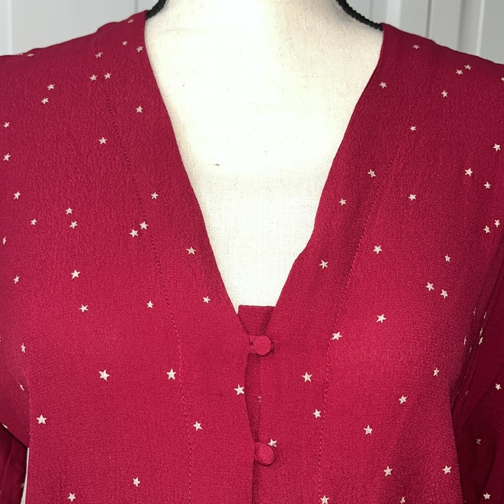 Rails Sloane Rouge Gradient Stars Top View 2